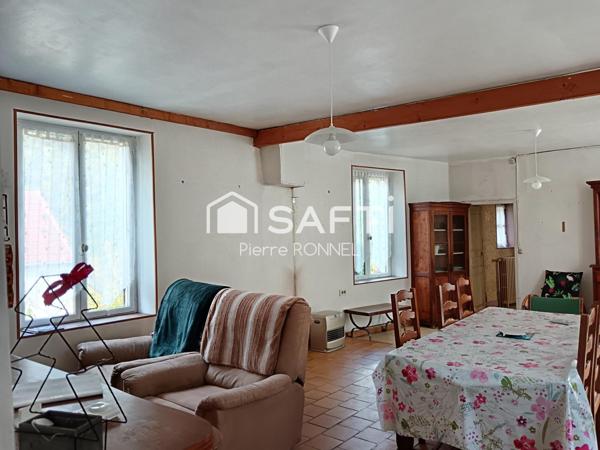 Longère de 133 m² - 5 chambres -15 mn à l'ouest de Château-Thierry