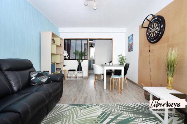 Rennes St-Yves / Rue de Nantes – T4, 70,41 m² / Rénové, lumineux, calme, modulable - Rés. sécurisée & fermée, Parking libre