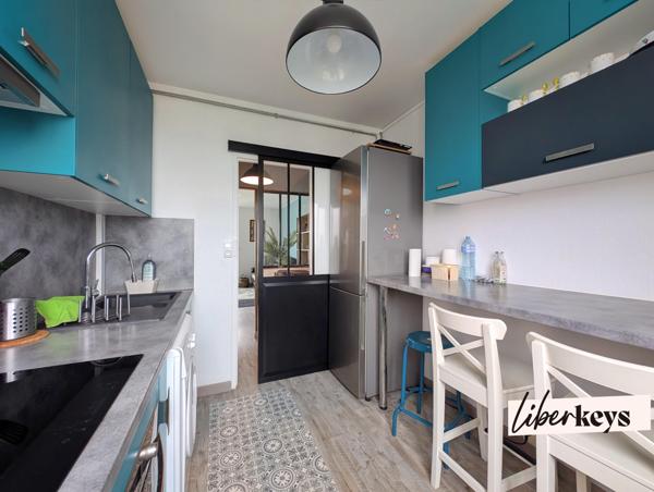 Rennes St-Yves / Rue de Nantes – T4, 70,41 m² / Rénové, lumineux, calme, modulable - Rés. sécurisée & fermée, Parking libre