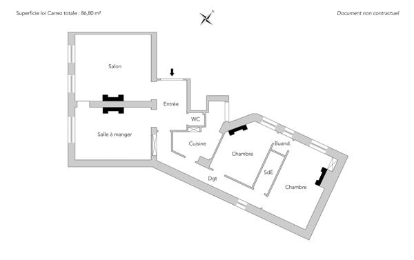 Appartement Paris 15 e