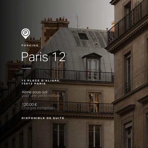 Parking Place Aligre - PARIS