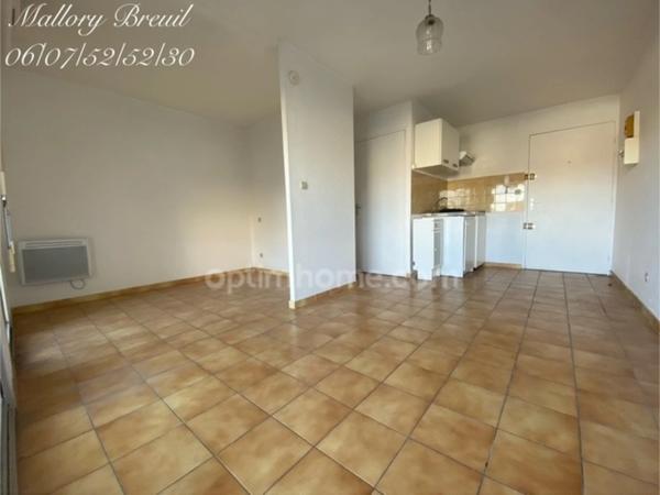 Appartement T1 bis 23m2 avec balcon à SETE