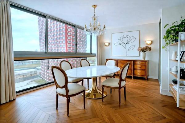 PARIS 15e – BEAUGRENELLE – VUE SEINE & TOUR EIFFEL – 95 m² – 4 PIÈCES – ÉTAGE ÉLEVÉ – PARKING