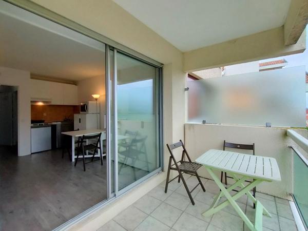 Appartement - studio 23 m2 - balcon terrasse