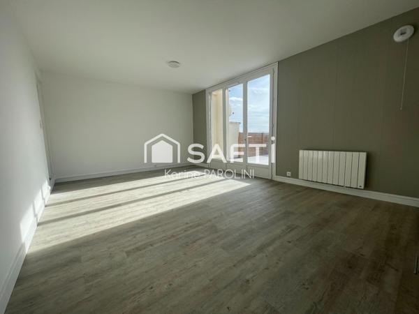 T2 rénové avec terrasse – La Côte-Saint-André