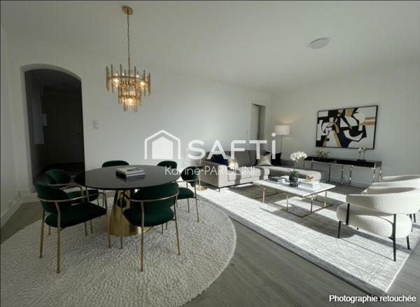 T2 rénové avec terrasse – La Côte-Saint-André