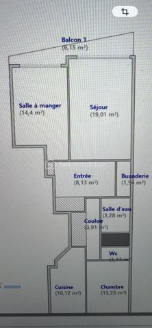 Appartement de 75,17 m²