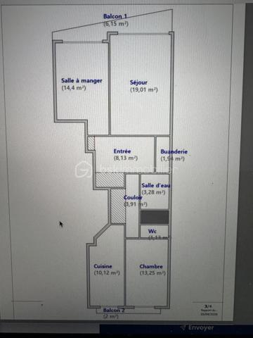 Rue Dieu, au cœur d’un secteur particulièrement recherché, cet appartement de 75 m² se situe au 2e étage avec ascenseur d’un immeuble bien entretenu (niveau ressenti comme un 3e grâce à l’entresol). Il séduit par une distribution cohérente, des volumes confortables et une qualité de vie adaptée au quotidien.

L’entrée dessert  une salle à manger avec lit coffre d'appoint et un séjour lumineux, prolongés par un premier balcon. Un couloir mène ensuite à une grande chambre au calme côté cour, une cuisine séparée entièrement équipée avec accès à un second balcon, une salle de bains et des WC indépendants. Une buanderie, de nombreux rangements intégrés et une cave complète l’ensemble.

La double exposition garantit une belle luminosité tout au long de la journée. Les deux balcons constituent de véritables espaces extérieurs, idéals pour déjeuner, lire ou profiter d’un moment au calme. Les charges de copropriété contenues renforcent l’attractivité du bien. La chambre est équipée d’une climatisation réversible assurant un confort appréciable en toute saison surtout lors des canicules.  Enfin, le ravalement de l’immeuble a déjà été voté et réglé, offrant une visibilité sereine sur les travaux à venir.

Vous profitez d’une proximité immédiate avec les commerces, les écoles et les transports, avec cinq lignes de métro rapidement accessibles, pour un quotidien fluide et une mobilité optimale. Un cadre de vie privilégié, au sein d’un quartier vivant et très prisé du Canal Saint-Martin.

Enfin, l’appartement présente un réel potentiel d’évolution : sa configuration permet d’envisager différents aménagements (optimisation des volumes, réorganisation des espaces, création d’une seconde chambre selon projet) et de décoration afin de composer un lieu de vie pleinement adapté à vos besoins.
