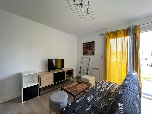 A LOUER - LHERM - Appartement T2 38 m² meublé en rez de chaussée avec place de parking - G1289-FG