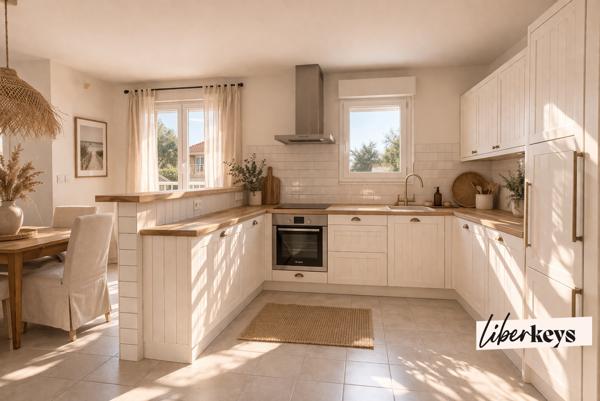 T3 duplex lumineux avec double terrasse – Calme 