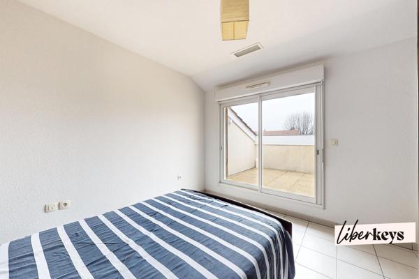 T3 duplex lumineux avec double terrasse – Calme 