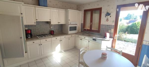 La Milesse Maison de 100 m² édifiée sur sous-sol 3 chambres, grenier (50 m²), jardin de 3000 m²