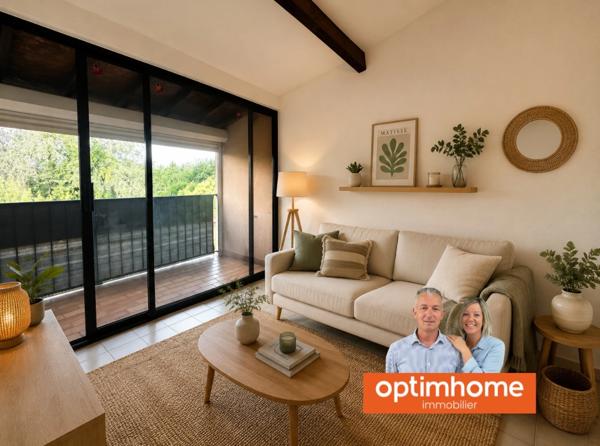 STUDIO CLIMATISÉ AVEC BALCON ET PARKING  AIGUES MORTES