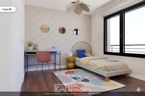 Maison neuve avec toit terrasse