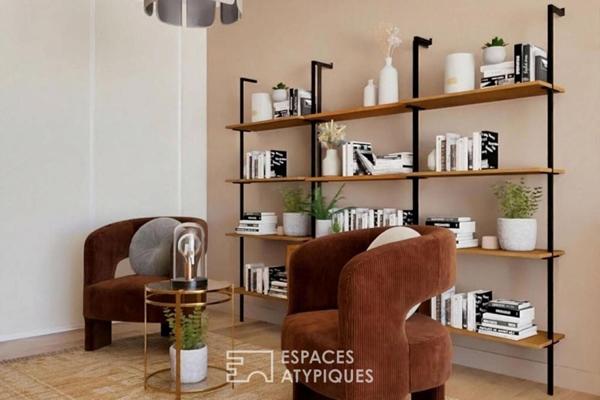 Maison neuve avec toit terrasse