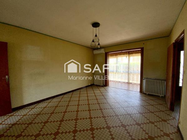 Maison de plain pied dans quartier résidentiel à Lavardac