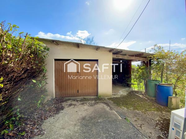 Maison de plain pied dans quartier résidentiel à Lavardac