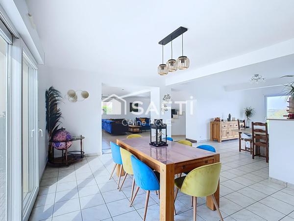 Maison familiale de 255 m² – 9 pièces – Terrain 3000 m²