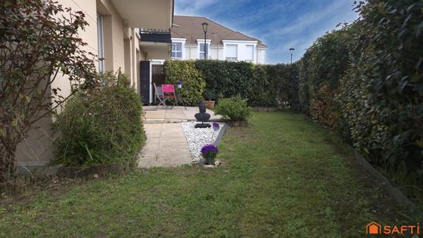 BEL APPARTEMENT MODERNE ET FONCTIONNEL EN REZ DE JARDIN T3 de 53 m² avec son jardin terrasse de 120m²