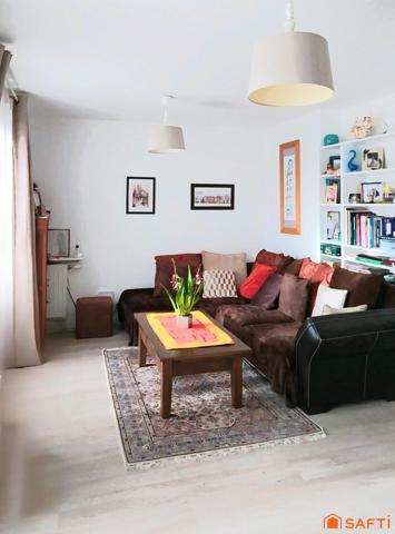 BEL APPARTEMENT MODERNE ET FONCTIONNEL EN REZ DE JARDIN T3 de 53 m² avec son jardin terrasse de 120m²