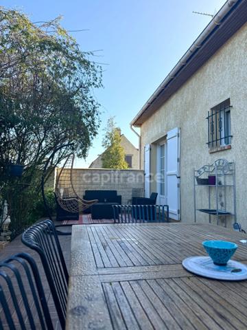 Maison à vendre 6 pièces ROSNY SUR SEINE (78) - 4 chambres - sous-sol Total - jardin - Terrasse