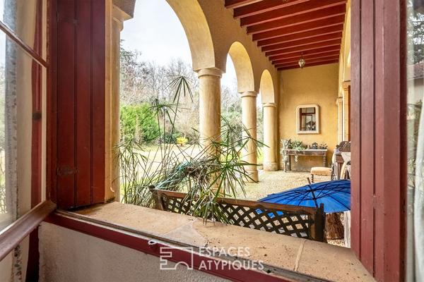 Demeure de caractère au cachet architectural unique