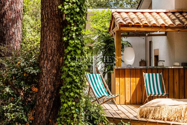 RARE À LACANAU – LONGARISSE – MAISON PLAIN-PIED – 4 CHAMBRES À 80 M DU LAC