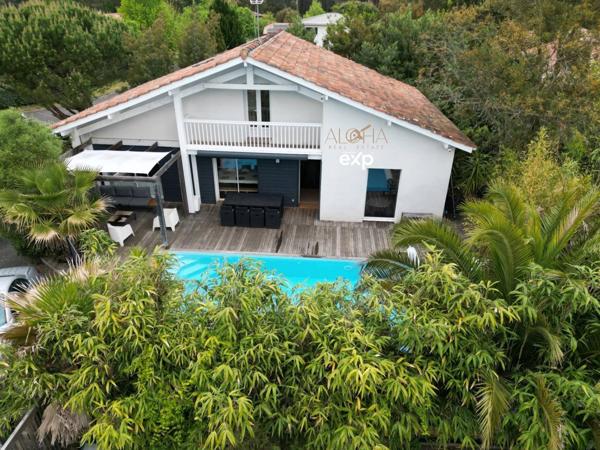 EXCLUSIVITÉ – VILLA COUP DE CŒUR À MESSANGES – À DEUX PAS DE L'OCÉAN