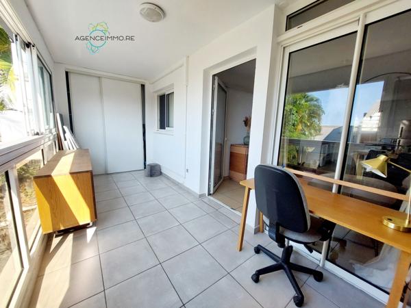 Bel F3 meublé Rés. FLEUR DE COTON à Ste Clotilde