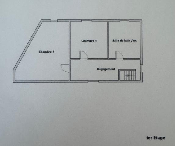 Saint-Jean-et-Saint-Paul (12250) Maison T3 meublée avec jardin à St-Paul-des-Fonts