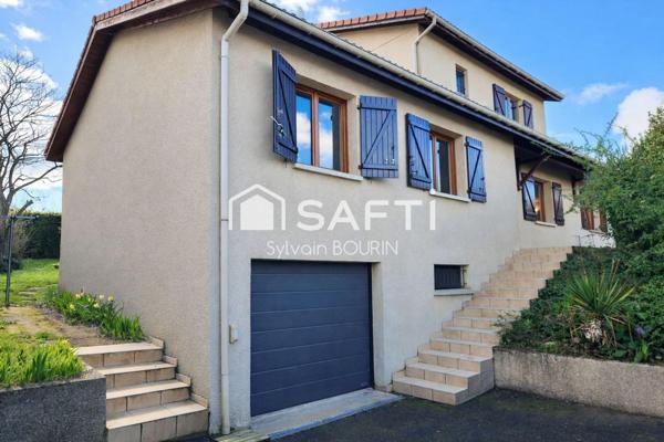 Grande maison familiale avec piscine – 6 chambres – 169 m² – Jassans-Riottier
