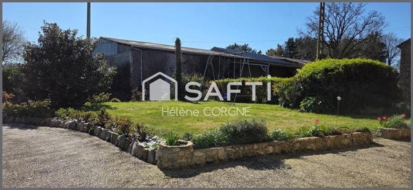 Maison en campagne avec dépendances