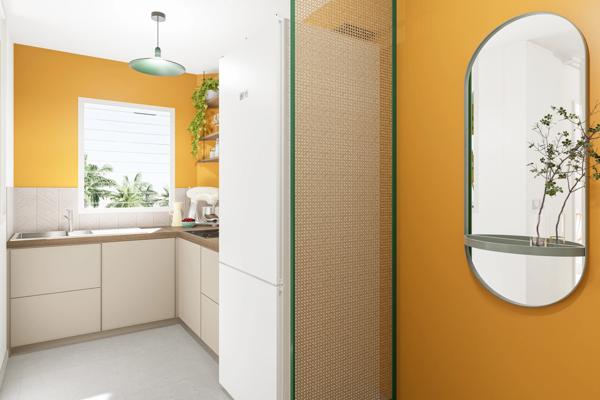 À vendre : Appartement T3 en R+1 à Sainte Anne