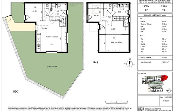 Maison à vendre    4 pièces • 83,50 m2 Lunel