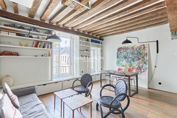 A vendre - appartement - 27 m² - 75006 - Paris - Saint Michel - Monnaie