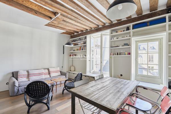 A vendre - appartement - 27 m² - 75006 - Paris - Saint Michel - Monnaie