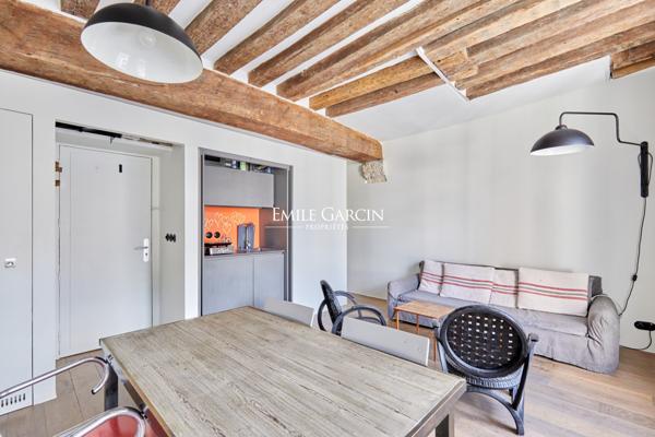 A vendre - appartement - 27 m² - 75006 - Paris - Saint Michel - Monnaie