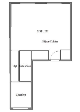 A vendre - appartement - 27 m² - 75006 - Paris - Saint Michel - Monnaie