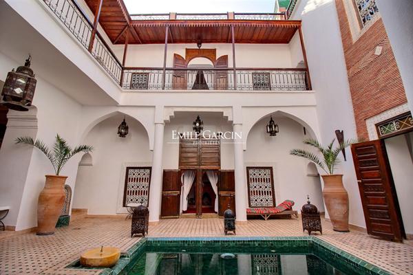 A vendre riad dans le quartier de Bab Doukkala à Marrakech