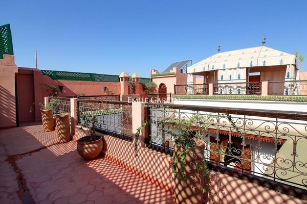 A vendre riad dans le quartier de Bab Doukkala à Marrakech