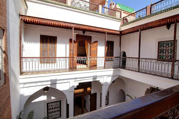 A vendre riad dans le quartier de Bab Doukkala à Marrakech