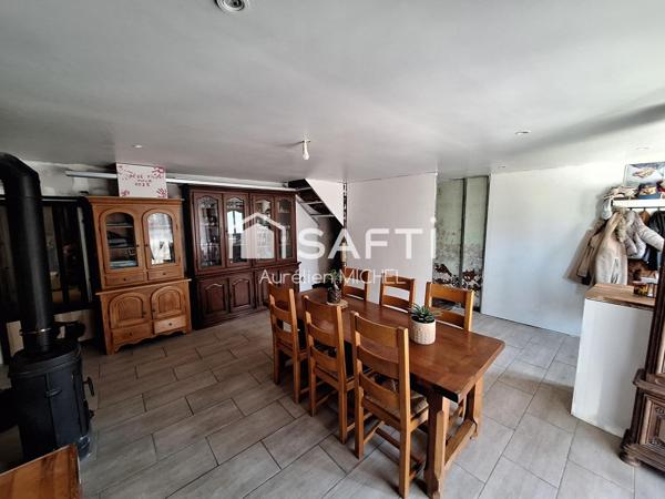 Maison de village avec joli potentiel de développement