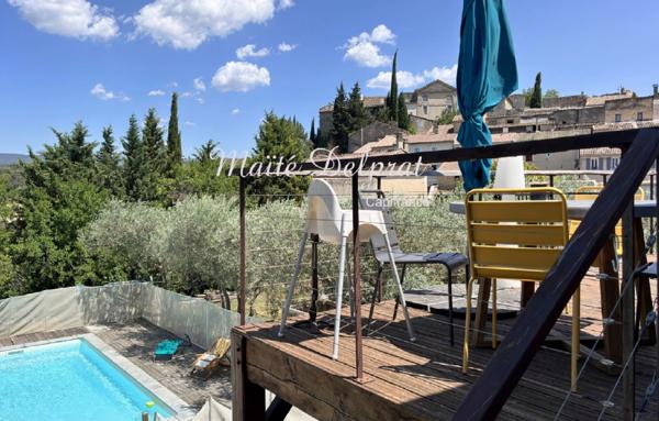 Maison à vendre à Mormoiron – 141 m² au sol – 4 chambres – Vue Mont Ventoux