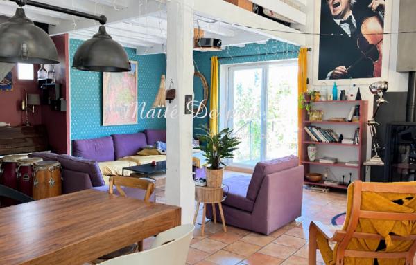 Maison à vendre à Mormoiron – 141 m² au sol – 4 chambres – Vue Mont Ventoux
