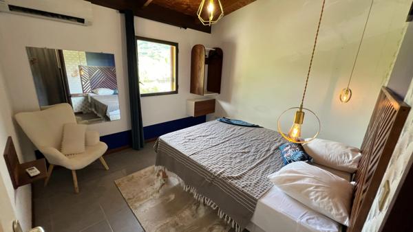 Splendide appartement T2 vue mer et massif du Rorota à Rémire Montjoly vendu entièrement meublé et décoré