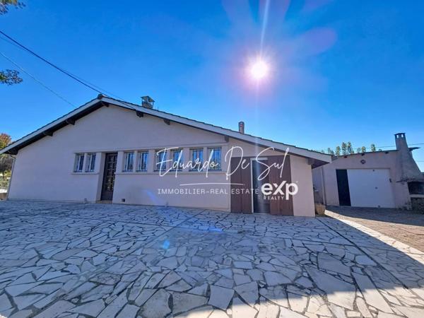 Maison de plain-pied 98 m² avec garage et véranda – Quartier Chambéry – Habitable en l’état sur 800 m² de terrain