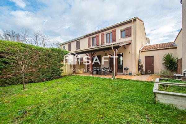 Maison T4 rénovée, garage et jardin