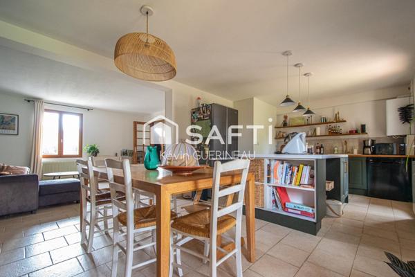 Maison T4 rénovée, garage et jardin