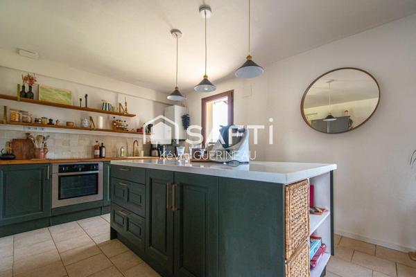 Maison T4 rénovée, garage et jardin