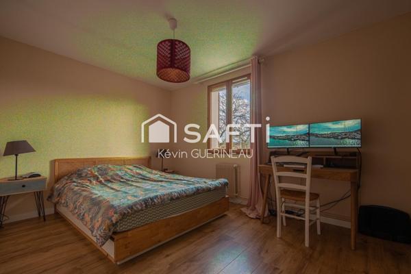 Maison T4 rénovée, garage et jardin